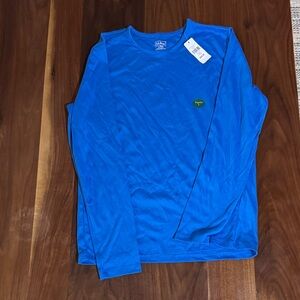 L.L. Bean Bright Blue Long Sleeve Tee